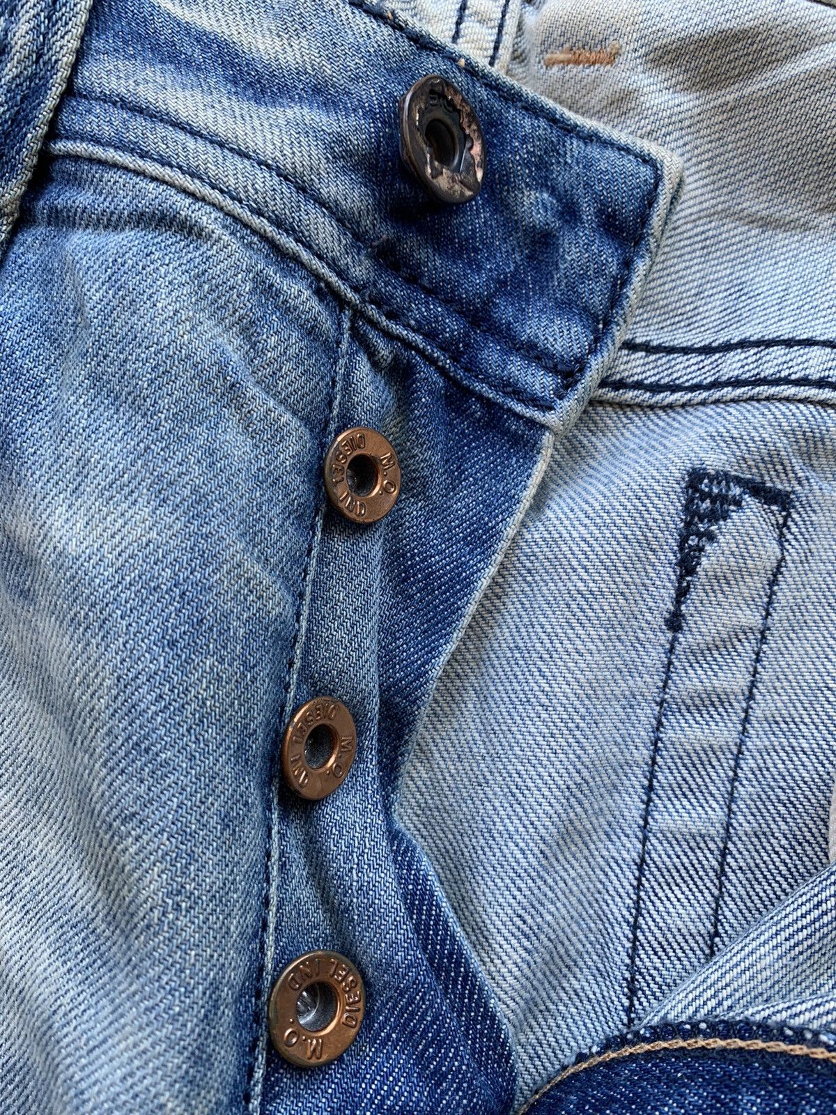 Diesel Diesel Industry Distressed Denim Size US 34 / EU 50 - 6 Thumbnail