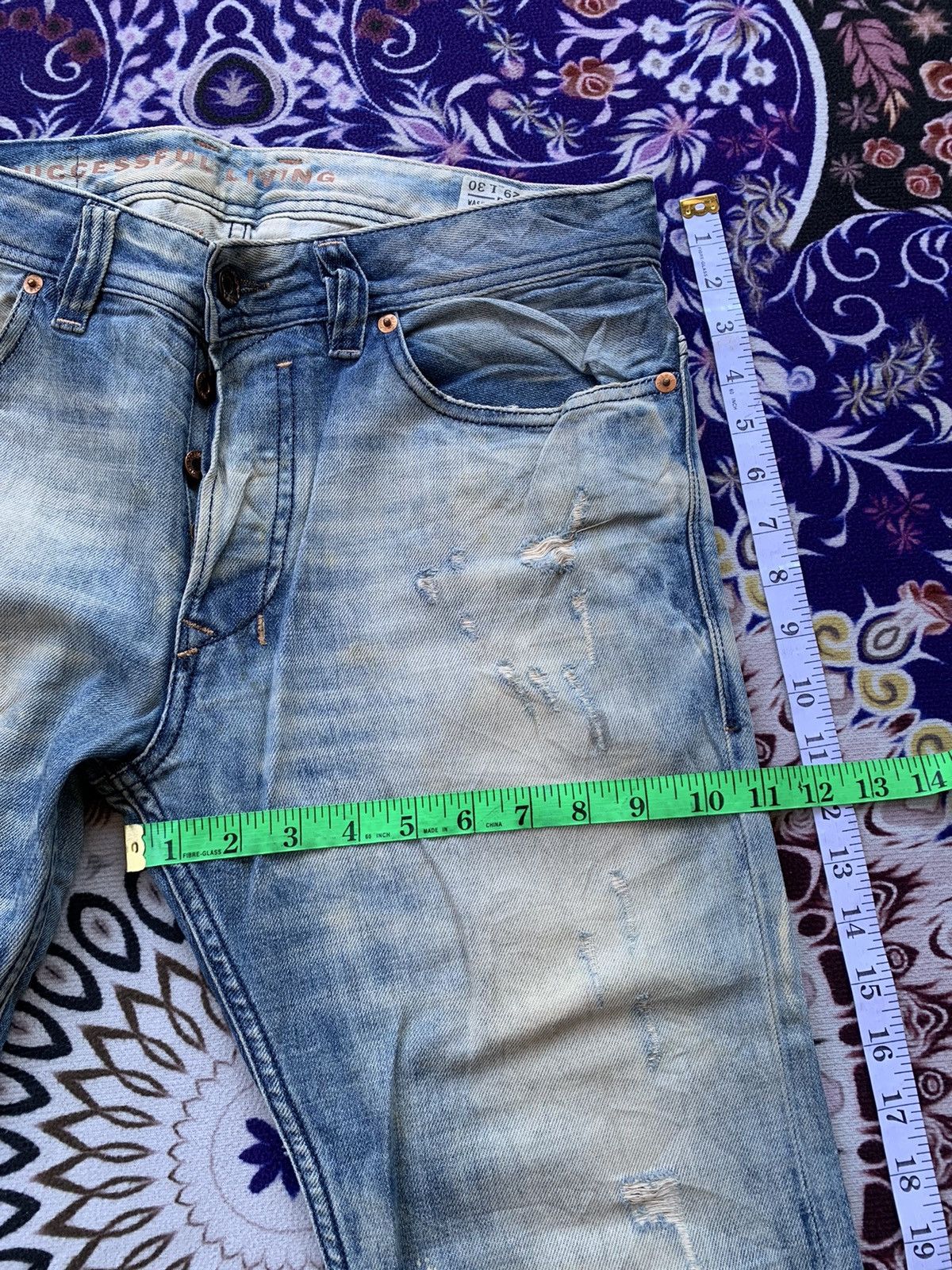 Diesel Diesel Industry Distressed Denim Size US 34 / EU 50 - 16 Thumbnail