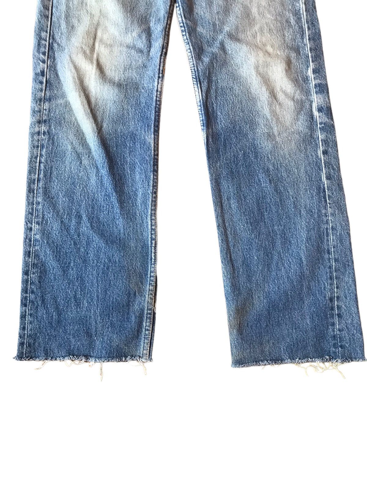 Levi's ‼️VTG 90s MADE IN USA LEVIS 501 DENIM DISTRESSED‼️ Size US 30 / EU 46 - 3 Thumbnail