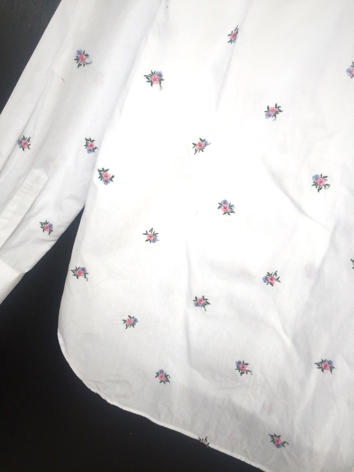 Comme des Garcons × Comme des Garcons Homme × Junya Watanabe ❌LAST DROP❌GRAIL🔥SS02 Junya CDG Floral Jacquard B/D Shirt Size US S / EU 44-46 / 1 - 9 Thumbnail