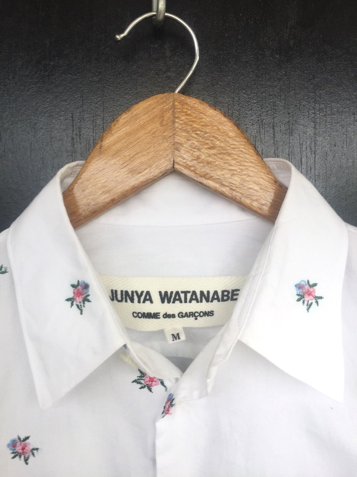 Comme des Garcons × Comme des Garcons Homme × Junya Watanabe ❌LAST DROP❌GRAIL🔥SS02 Junya CDG Floral Jacquard B/D Shirt Size US S / EU 44-46 / 1 - 6 Thumbnail