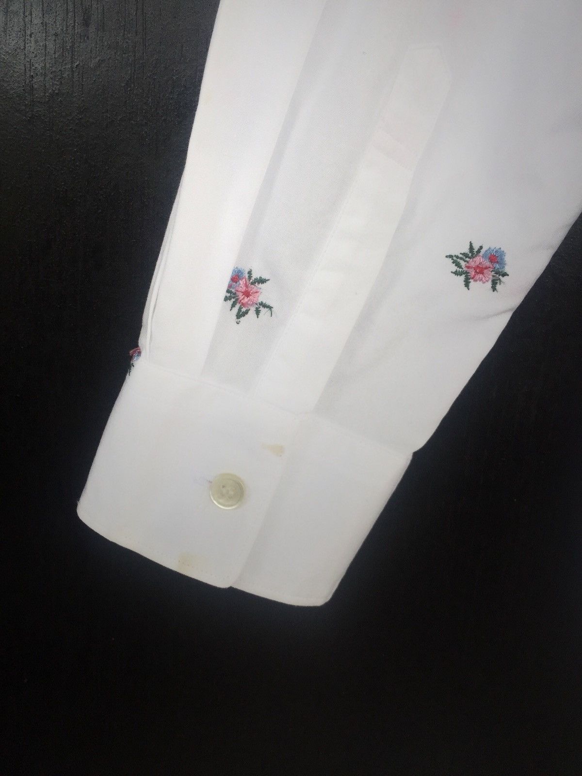 Comme des Garcons × Comme des Garcons Homme × Junya Watanabe ❌LAST DROP❌GRAIL🔥SS02 Junya CDG Floral Jacquard B/D Shirt Size US S / EU 44-46 / 1 - 5 Thumbnail