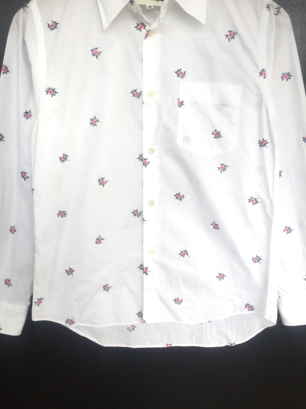Comme des Garcons × Comme des Garcons Homme × Junya Watanabe ❌LAST DROP❌GRAIL🔥SS02 Junya CDG Floral Jacquard B/D Shirt Size US S / EU 44-46 / 1 - 3 Thumbnail