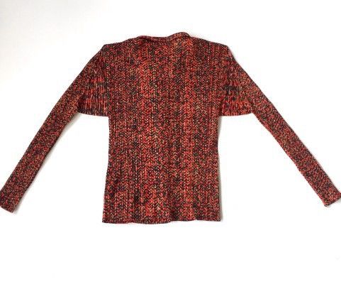 Issey Miyake HEAT🔥Pleats Please Miyake Red Floral B/D Runway Top Shirt Size US M / EU 48-50 / 2 - 6 Thumbnail