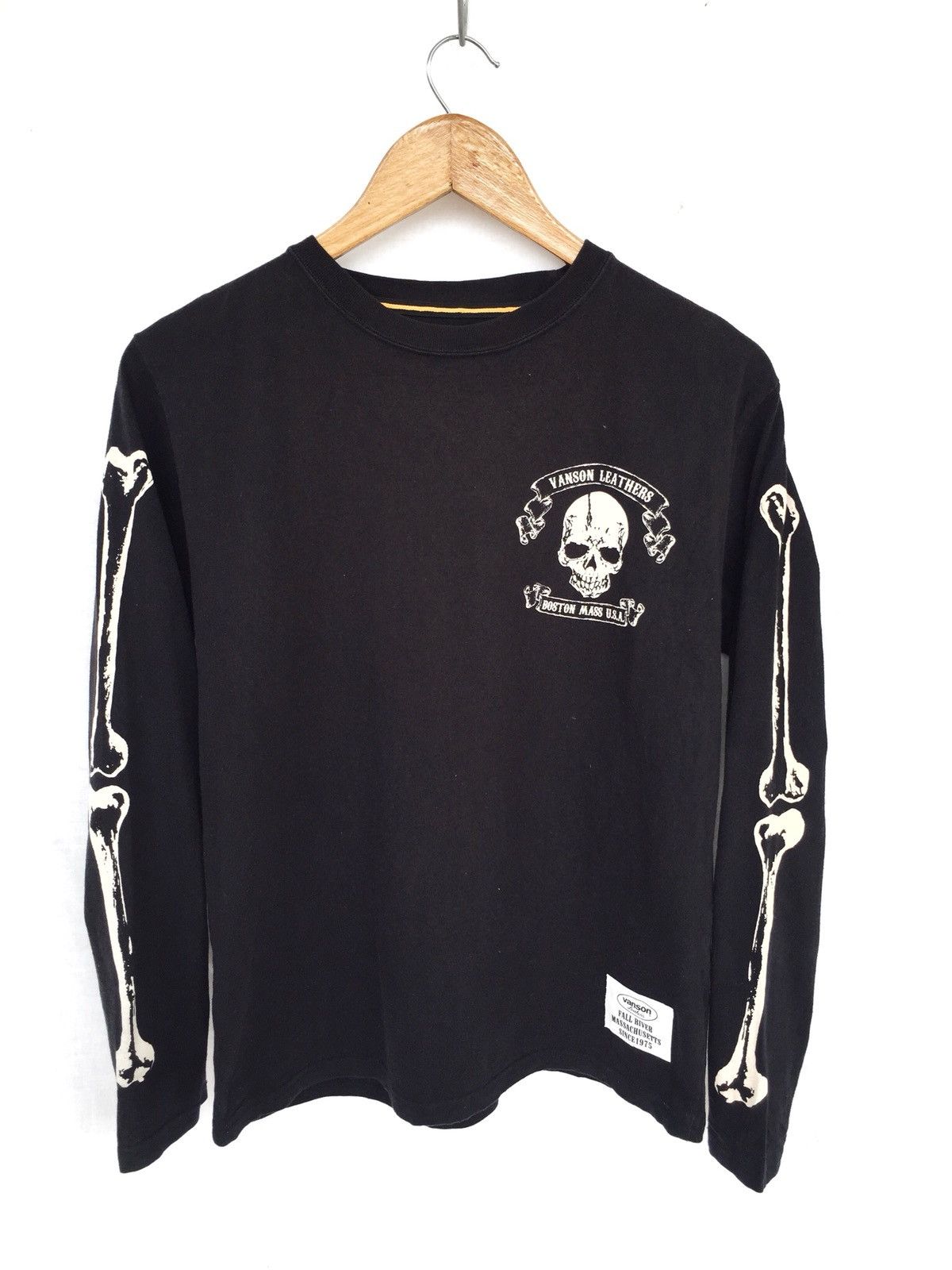 Vanson Leathers Big Skull As Worn By Kanye West LS Shirt Size US S / EU 44-46 / 1 - 2 Thumbnail