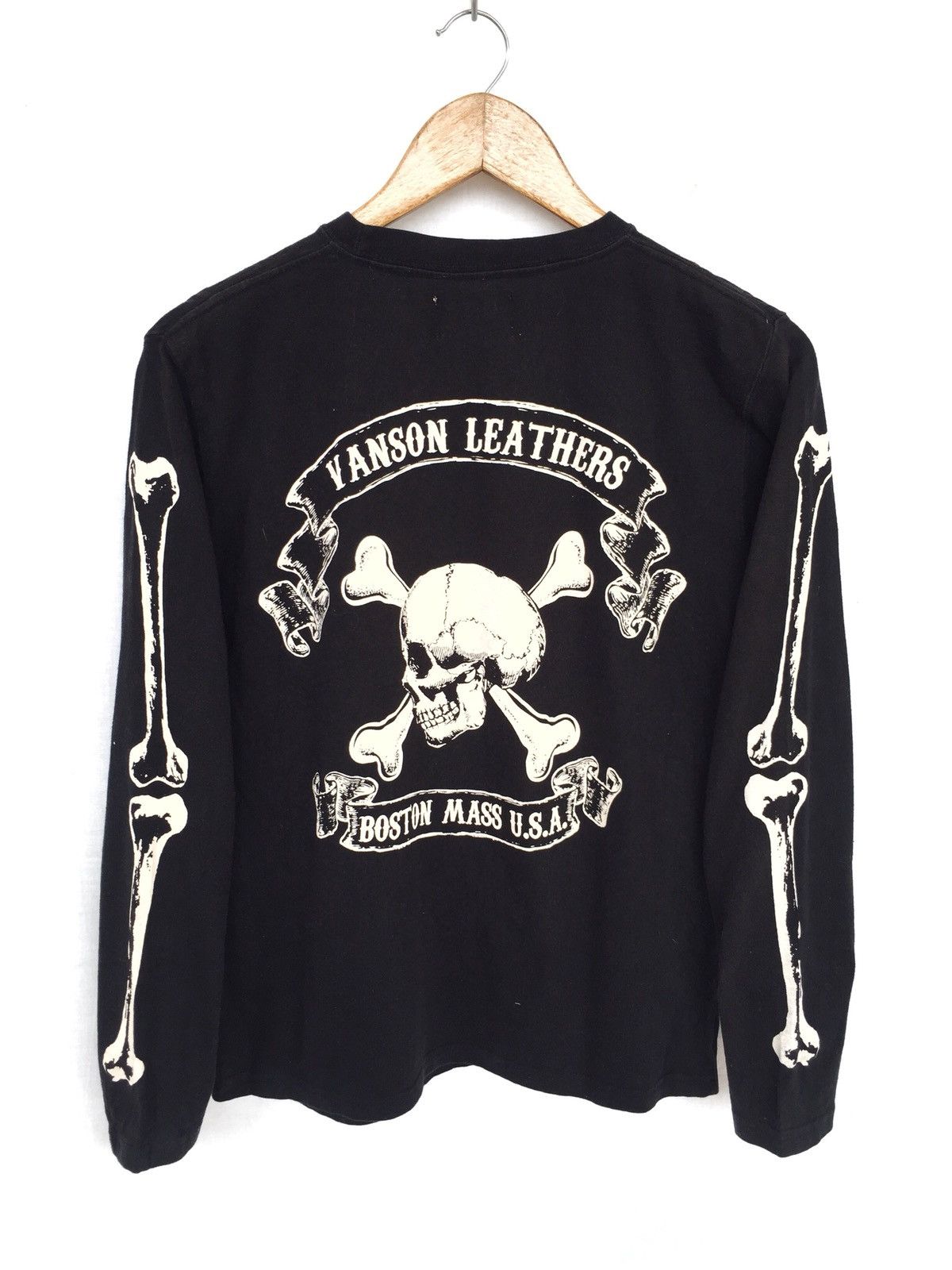 Vanson Leathers Big Skull As Worn By Kanye West LS Shirt Size US S / EU 44-46 / 1 - 1 Thumbnail
