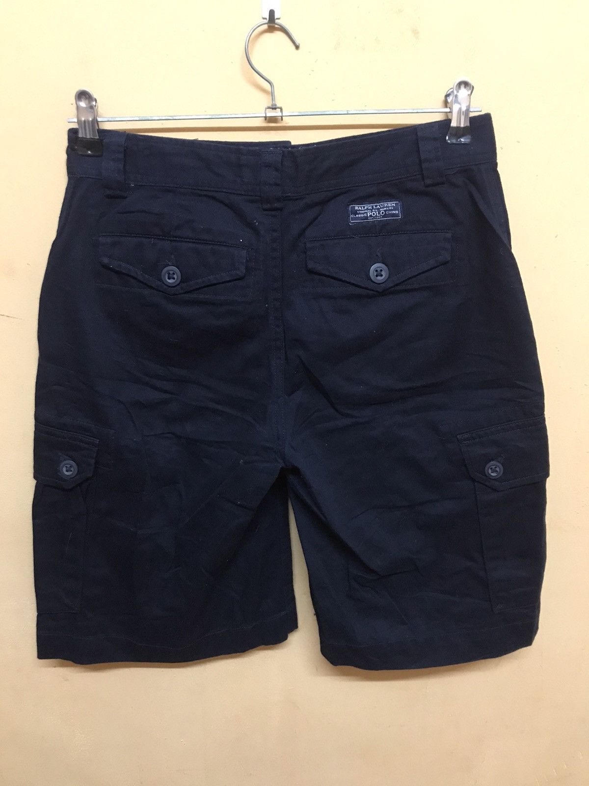 Vintage ‼️VTG CARGO SHORTPANT BY POLO RALPH LAUREN NICE CONDITION Size US 28 / EU 44 - 2 Thumbnail