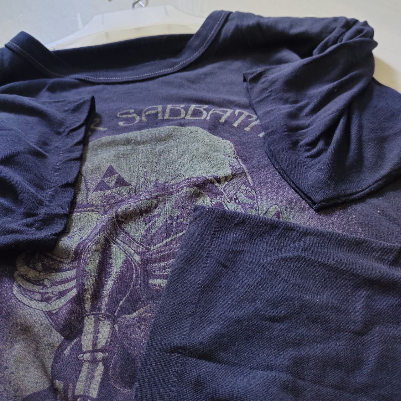 Band Tees Black Sabbath Vintage 70s Tshirt Size US XL / EU 56 / 4 - 5 Thumbnail