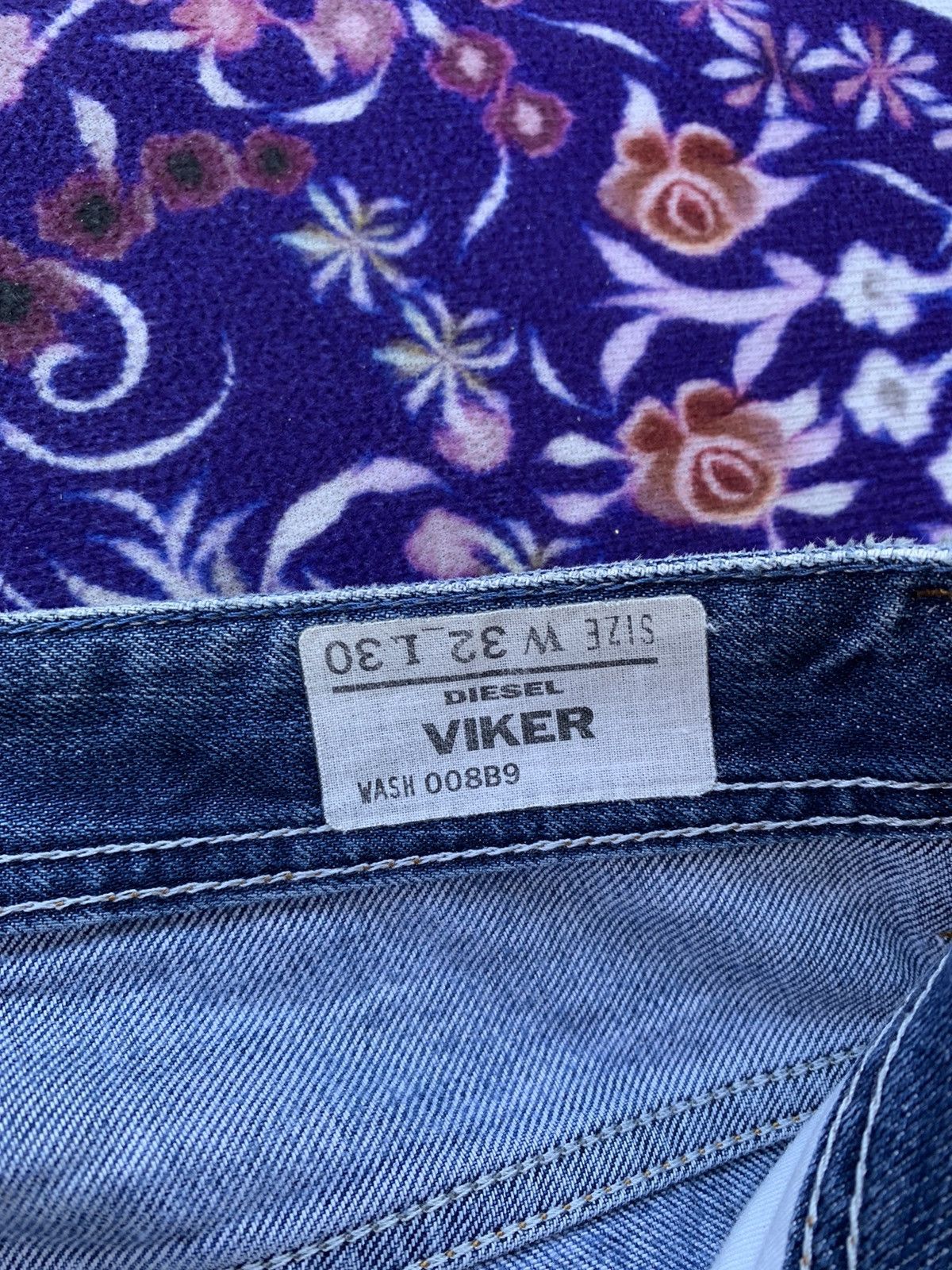 Diesel Vintage Flare Diesel Industry Distressed Denim Size US 36 / EU 52 - 5 Thumbnail