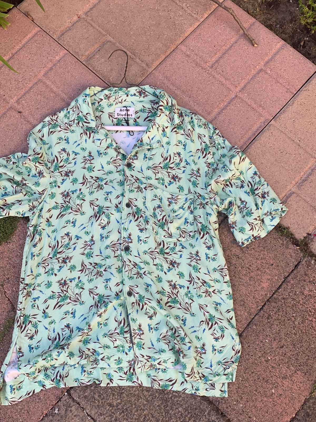 Acne Studios RARE GRAIL acne studios button up shirt shirt sleeve Size US L / EU 52-54 / 3 - 4 Thumbnail