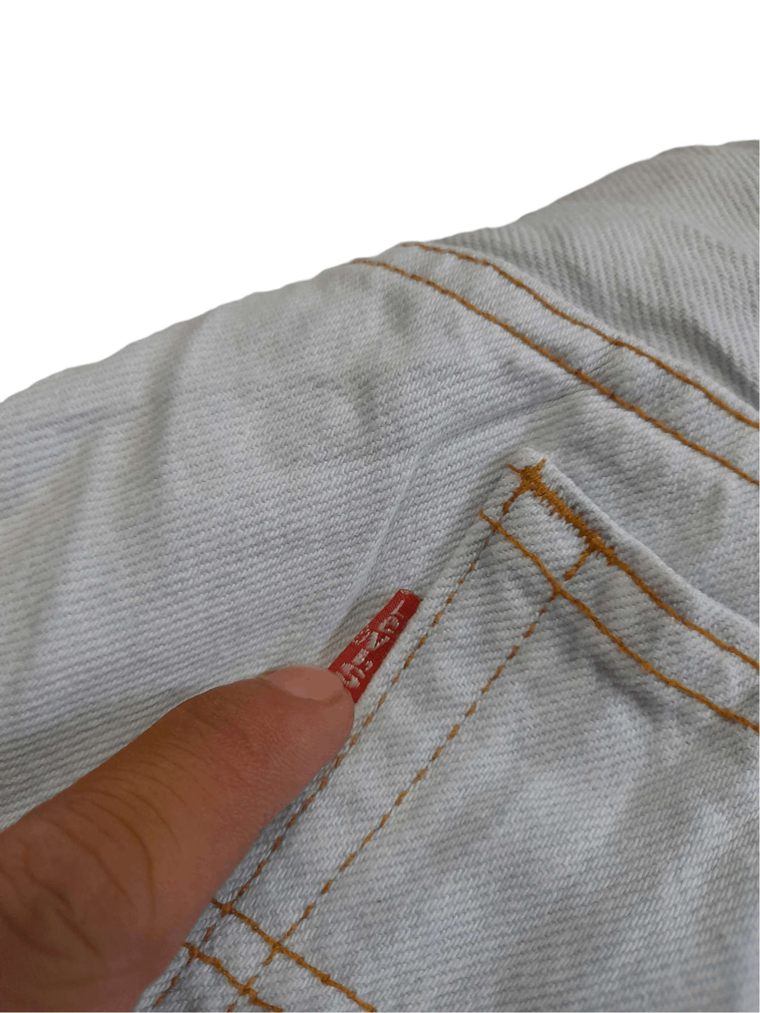 Levi's × Vintage VTG Levis 501 Black Pole Denim (E127) Size US 34 / EU 50 - 3 Thumbnail