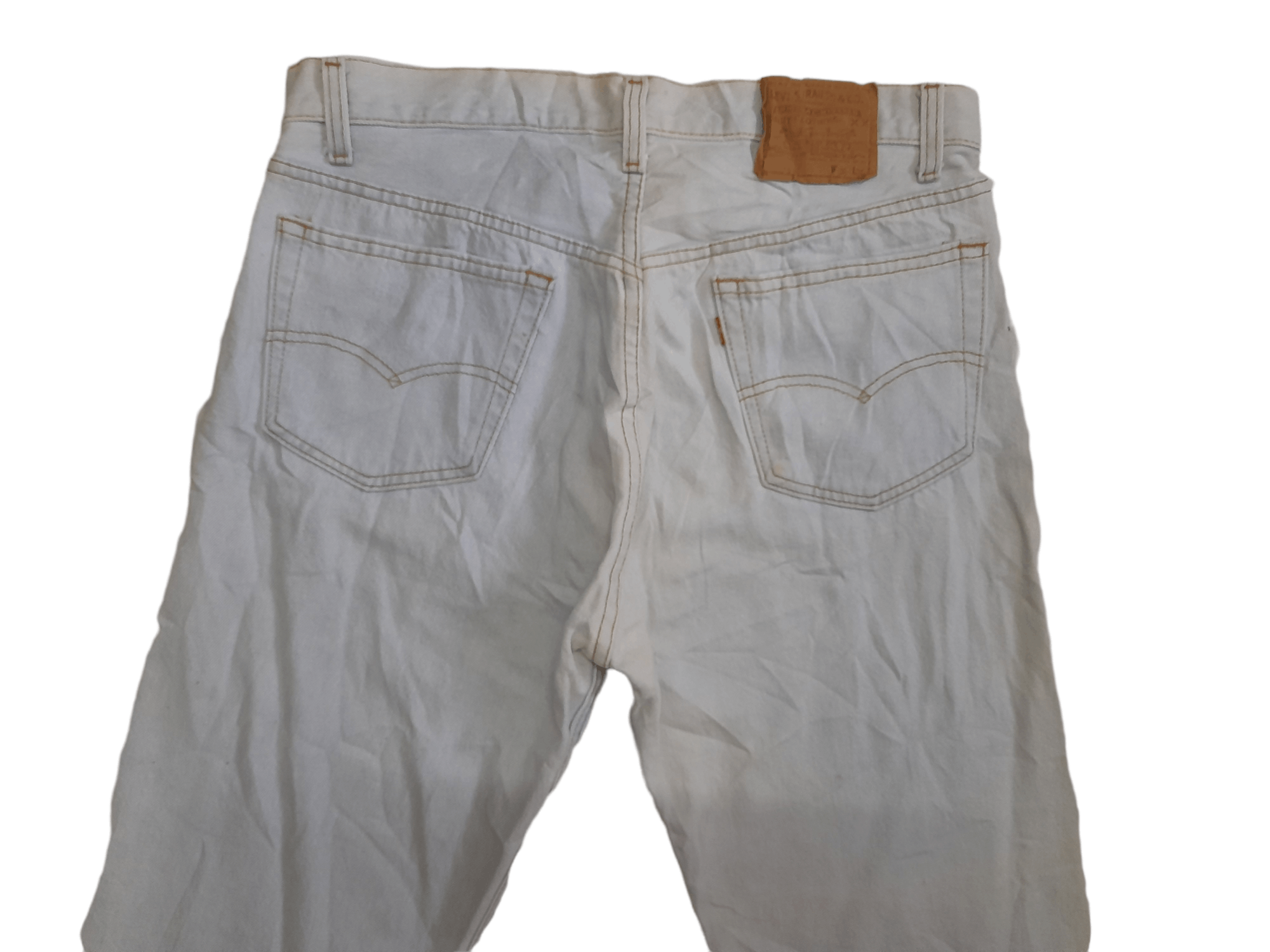 Levi's × Vintage VTG Levis 501 Black Pole Denim (E127) Size US 34 / EU 50 - 2 Thumbnail