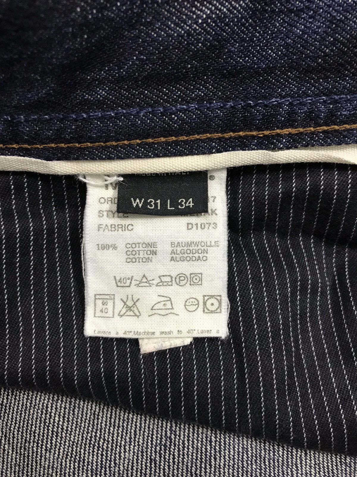 Other Vintage Meltin Pot Italian Brand Denim Jeans Pant Size US 31 - 14 Thumbnail