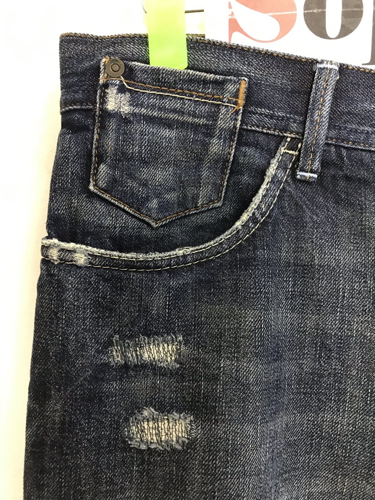Other Vintage Meltin Pot Italian Brand Denim Jeans Pant Size US 31 - 5 Thumbnail