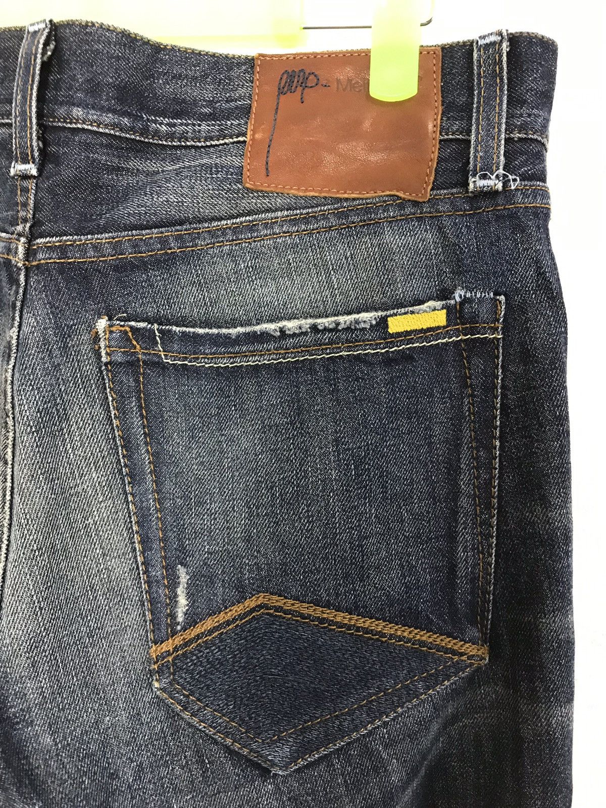 Other Vintage Meltin Pot Italian Brand Denim Jeans Pant Size US 31 - 10 Thumbnail