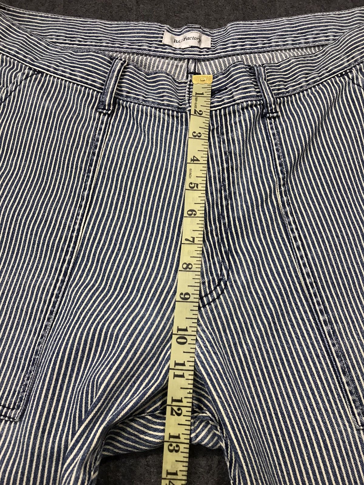Japanese Brand × Vintage Vintage B.C Factory Bush Pant Design Striped Size US 36 / EU 52 - 19 Thumbnail