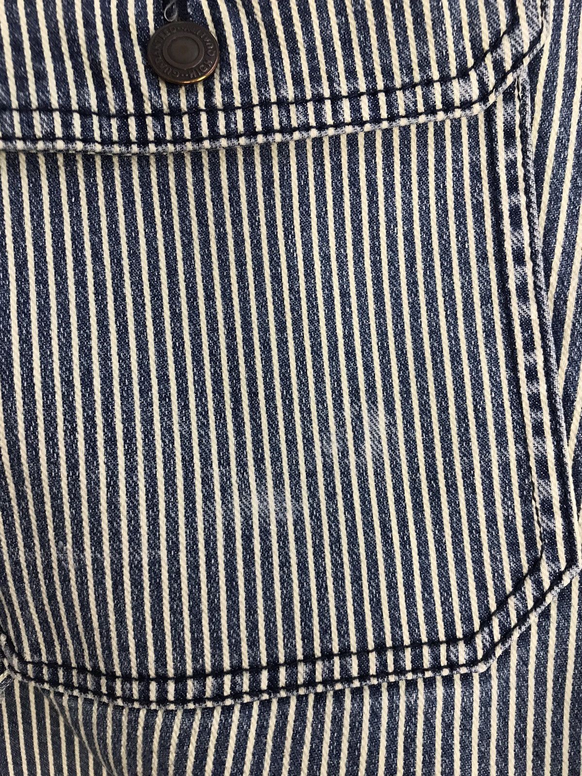 Japanese Brand × Vintage Vintage B.C Factory Bush Pant Design Striped Size US 36 / EU 52 - 14 Thumbnail