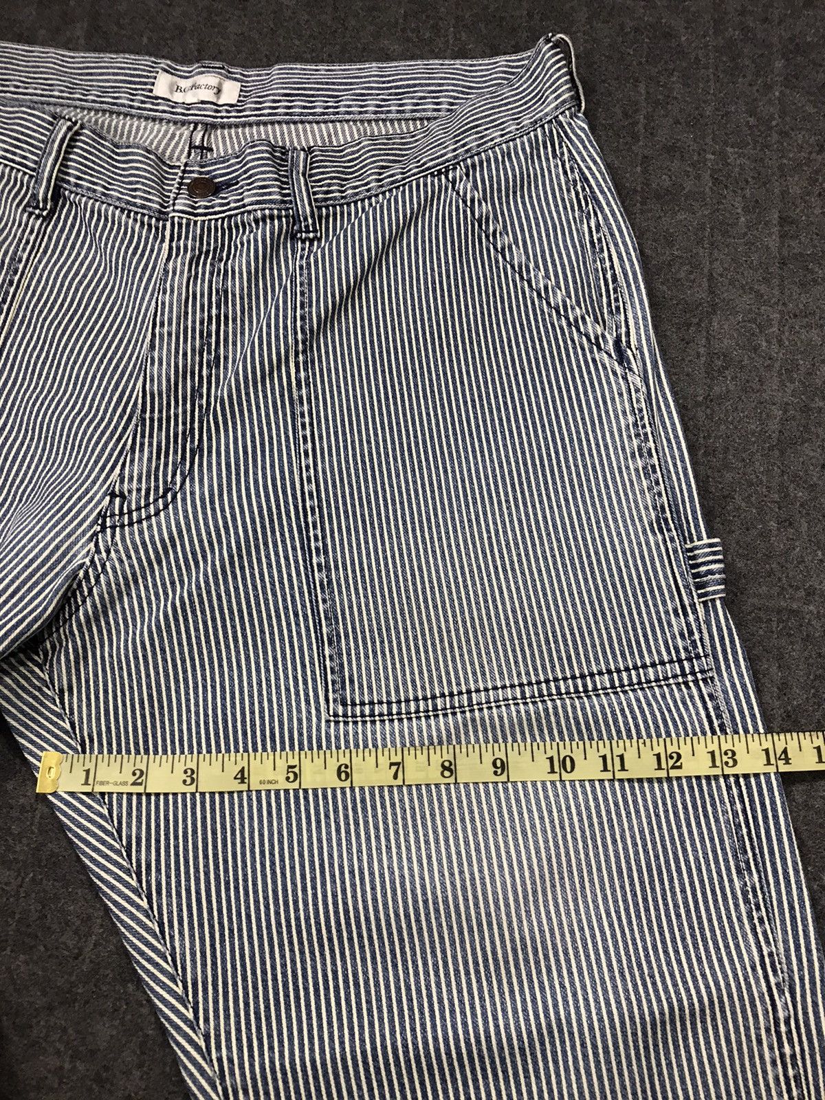Japanese Brand × Vintage Vintage B.C Factory Bush Pant Design Striped Size US 36 / EU 52 - 20 Thumbnail