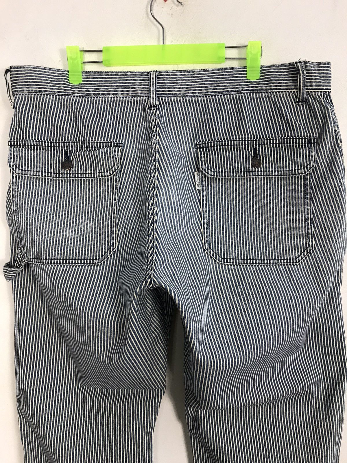 Japanese Brand × Vintage Vintage B.C Factory Bush Pant Design Striped Size US 36 / EU 52 - 10 Thumbnail