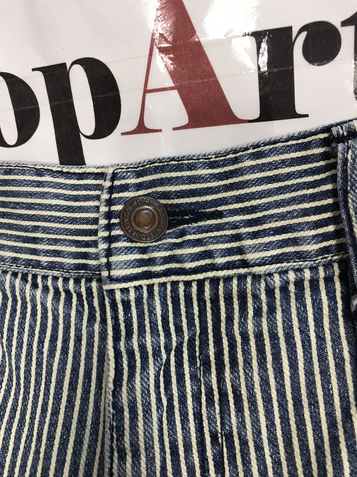 Japanese Brand × Vintage Vintage B.C Factory Bush Pant Design Striped Size US 36 / EU 52 - 7 Thumbnail