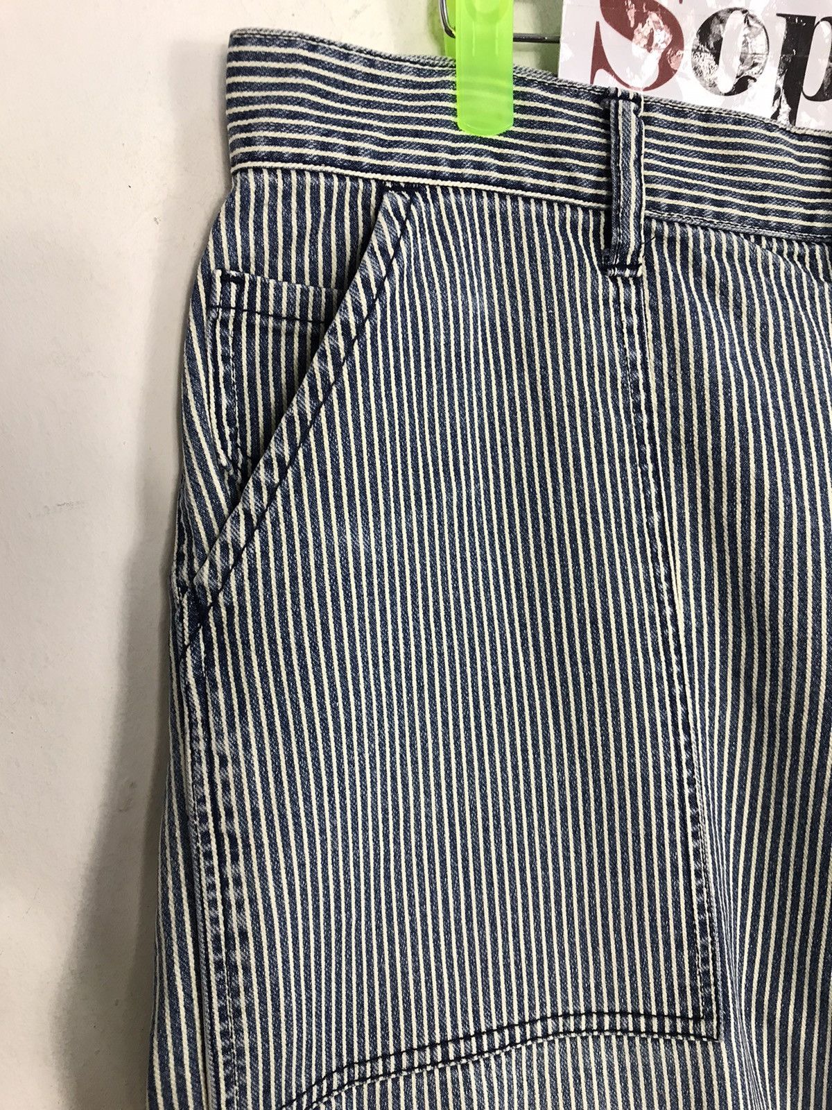 Japanese Brand × Vintage Vintage B.C Factory Bush Pant Design Striped Size US 36 / EU 52 - 8 Thumbnail