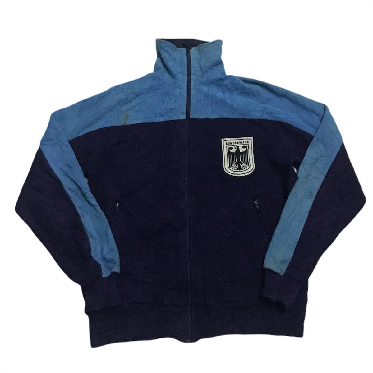 Vintage vtg 80s Jerman military bundeswehr training trainer jacket Size US L / EU 52-54 / 3 - 3 Thumbnail