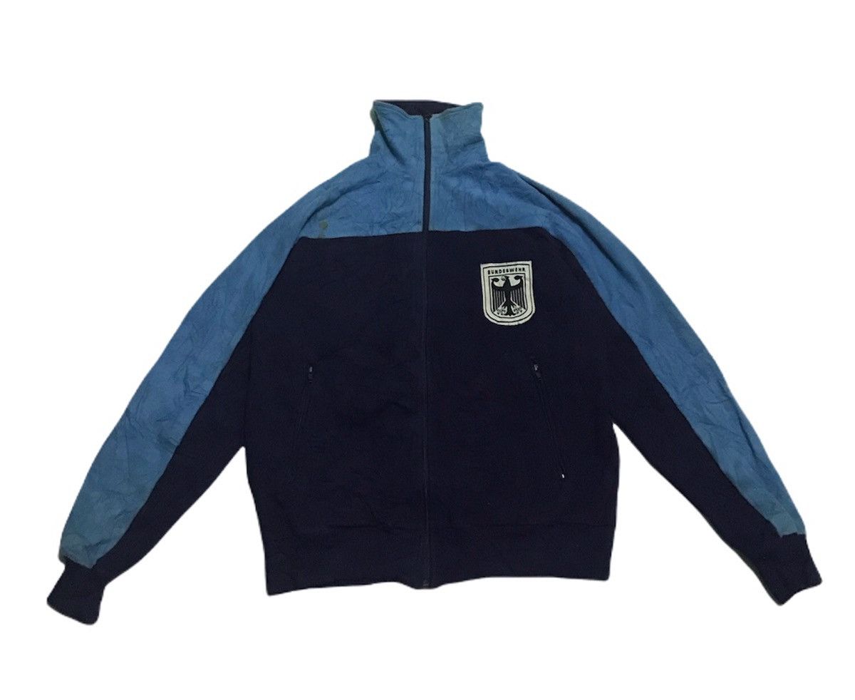 Vintage vtg 80s Jerman military bundeswehr training trainer jacket Size US L / EU 52-54 / 3 - 1 Thumbnail
