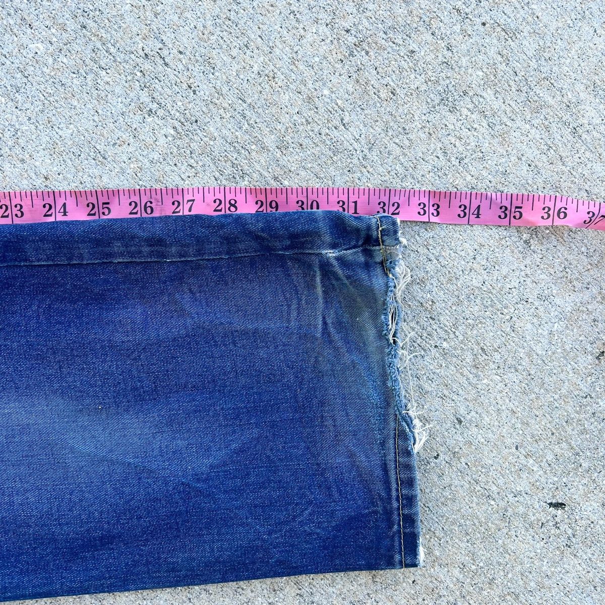 G-Star GStar Distressed Denim Jeans Button Back 35 x 32 Size US 35 - 11 Thumbnail