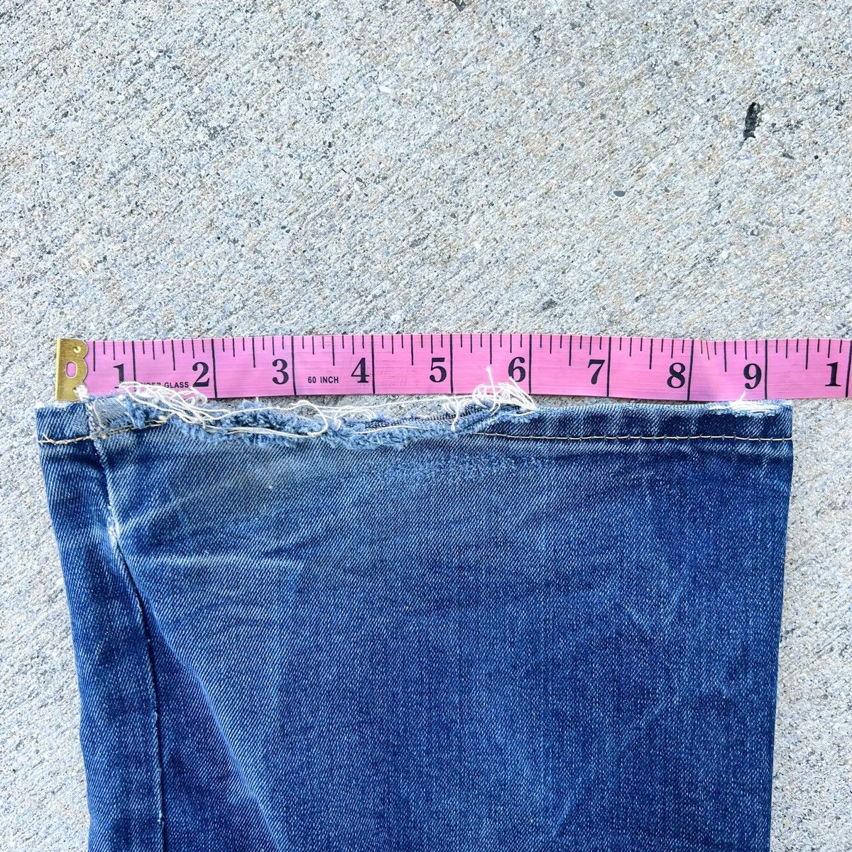 G-Star GStar Distressed Denim Jeans Button Back 35 x 32 Size US 35 - 12 Thumbnail