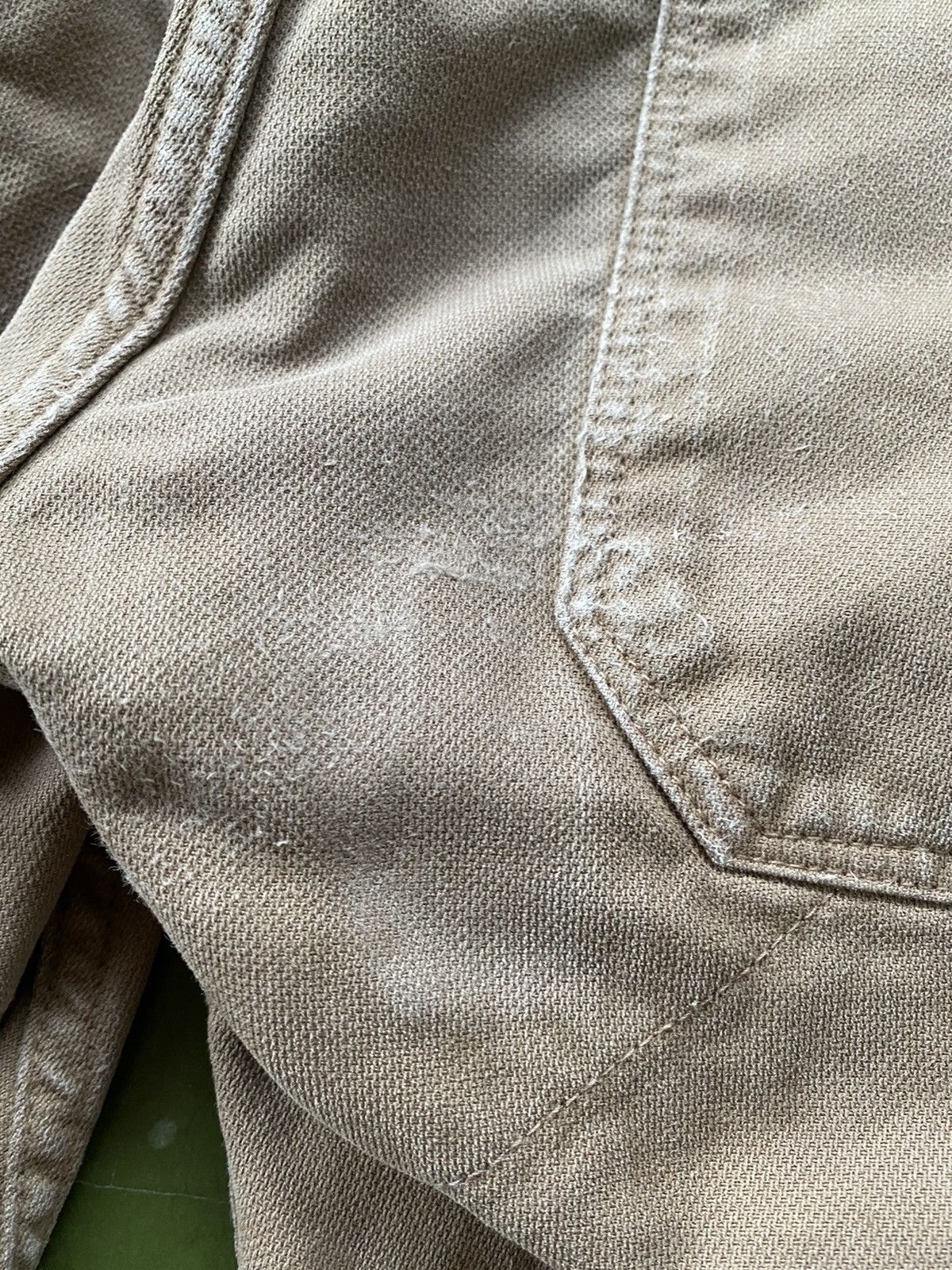 Vintage Vintage Manufactured Army Cargo Distressed Pants Size US 33 - 15 Thumbnail
