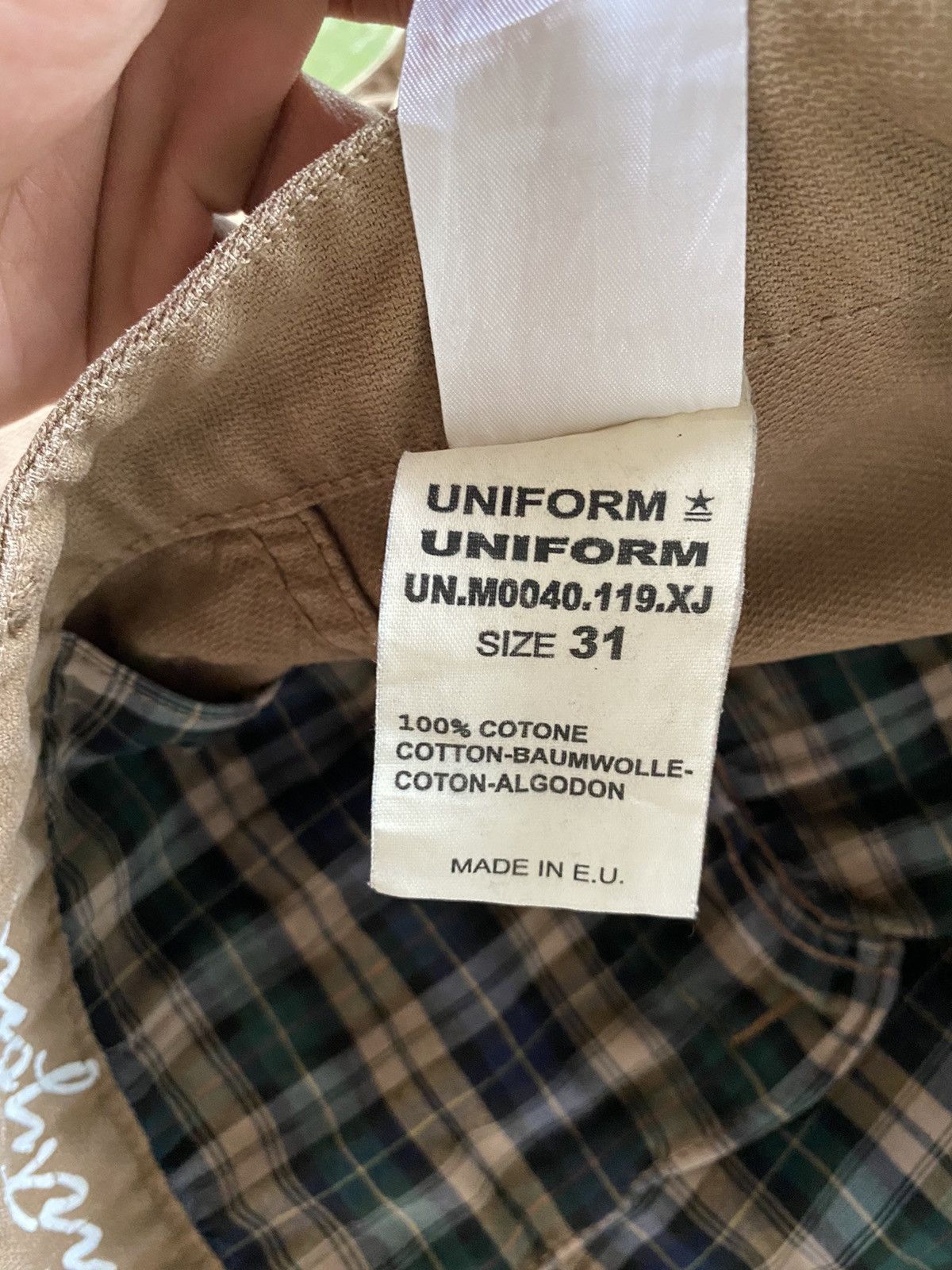 Vintage Vintage Manufactured Army Cargo Distressed Pants Size US 33 - 5 Thumbnail