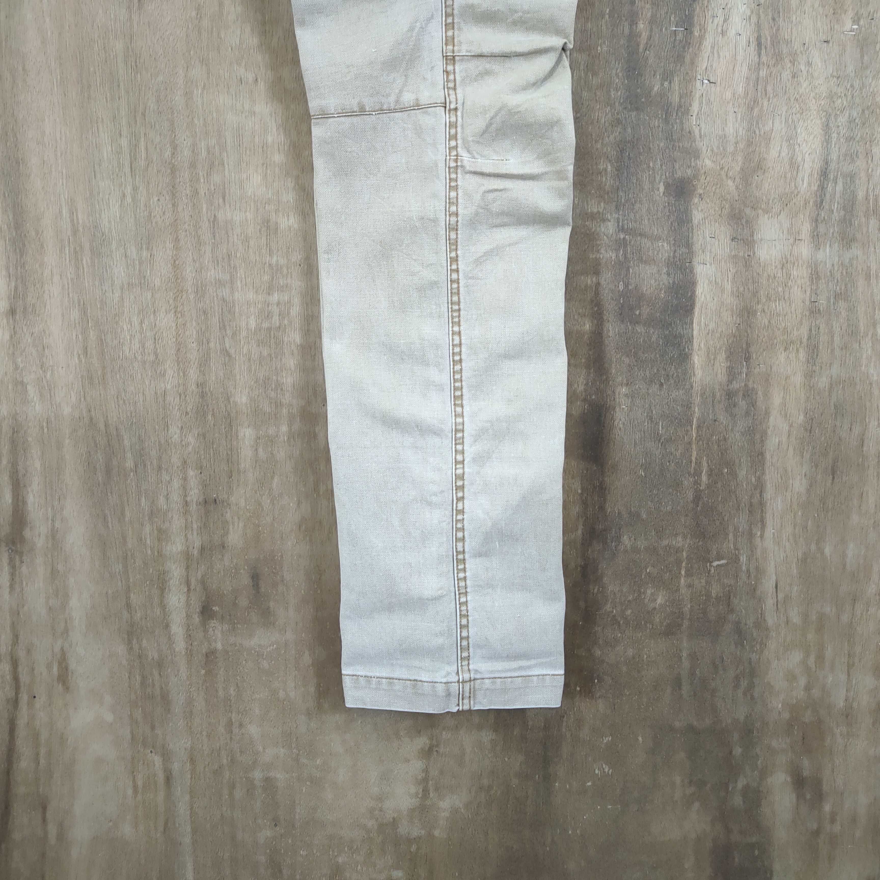 Global Work × Japanese Brand VINTAGE FADED GLOBAL WORK CARGO PANTS Size US 32 / EU 48 - 5 Thumbnail