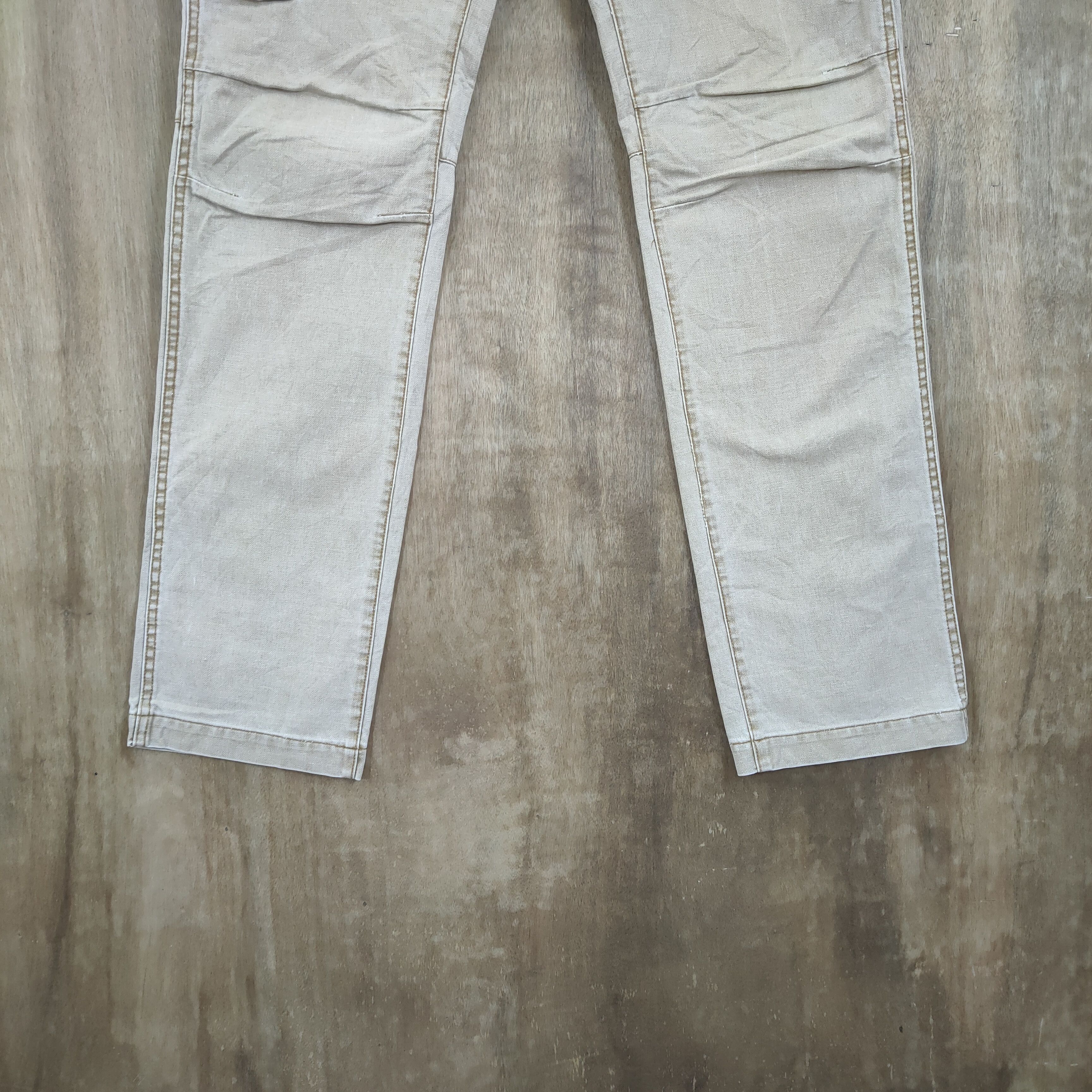Global Work × Japanese Brand VINTAGE FADED GLOBAL WORK CARGO PANTS Size US 32 / EU 48 - 9 Thumbnail