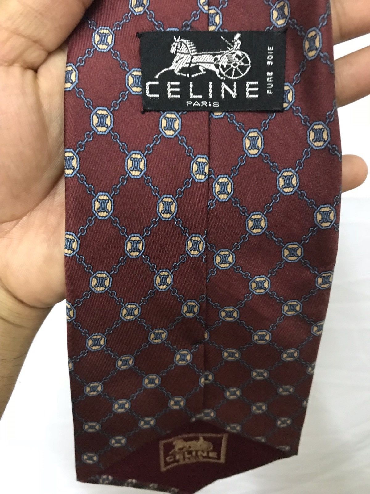 Celine Celine Tie Size ONE SIZE - 2 Thumbnail