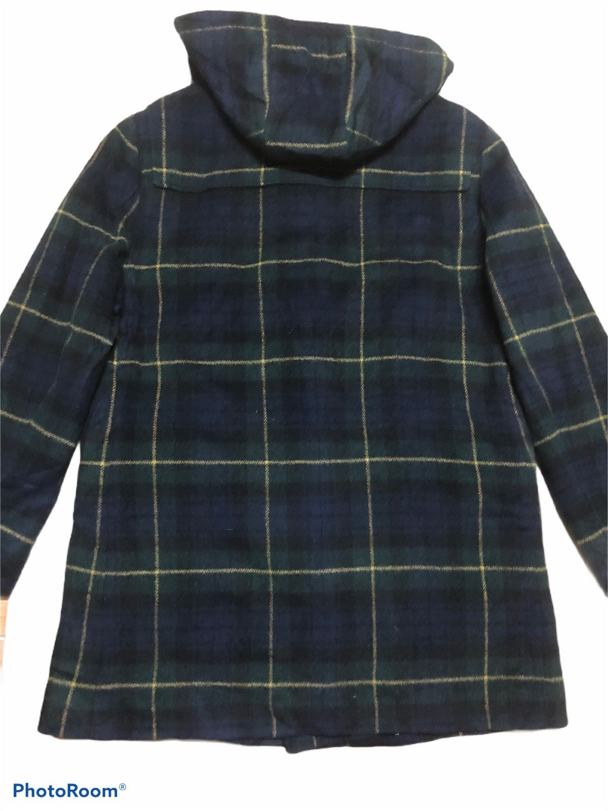 Lauren Ralph Lauren 🔥WINTER DUFFLE❌ Ralph Lauren Wool Trench Coat Tartan Size US L / EU 52-54 / 3 - 3 Thumbnail