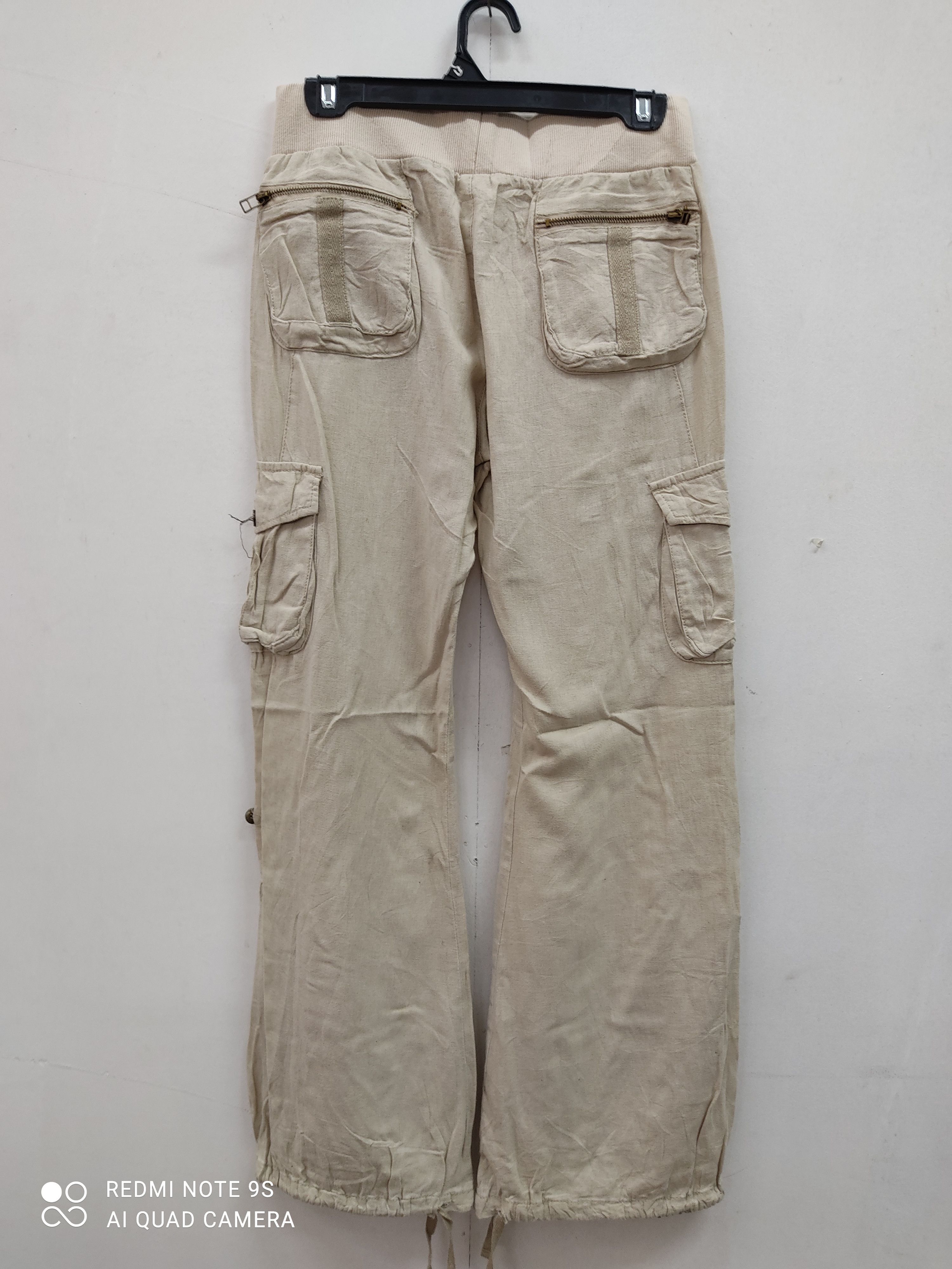 Japanese Brand Soft and thin Multipocketpants Utility Cargo Pant Size 29" - 13 Thumbnail
