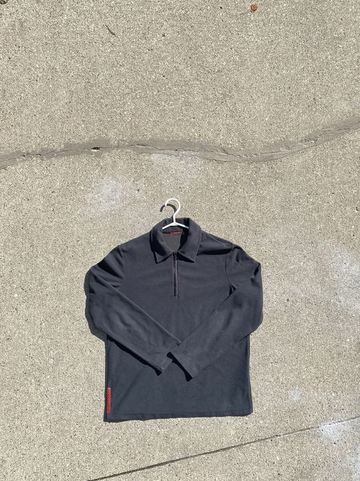 Prada quarter clearance zip