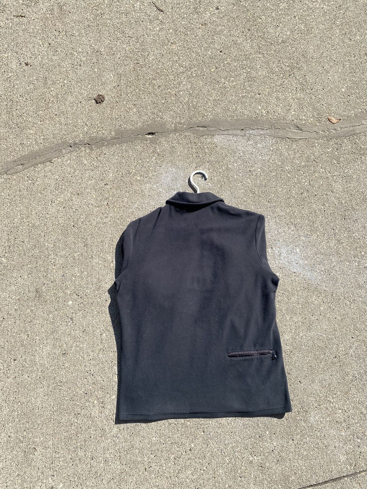Prada × Vintage Vintage Prada Grey Fleece Quarter zip pullover 90s Size US S / EU 44-46 / 1 - 6 Thumbnail