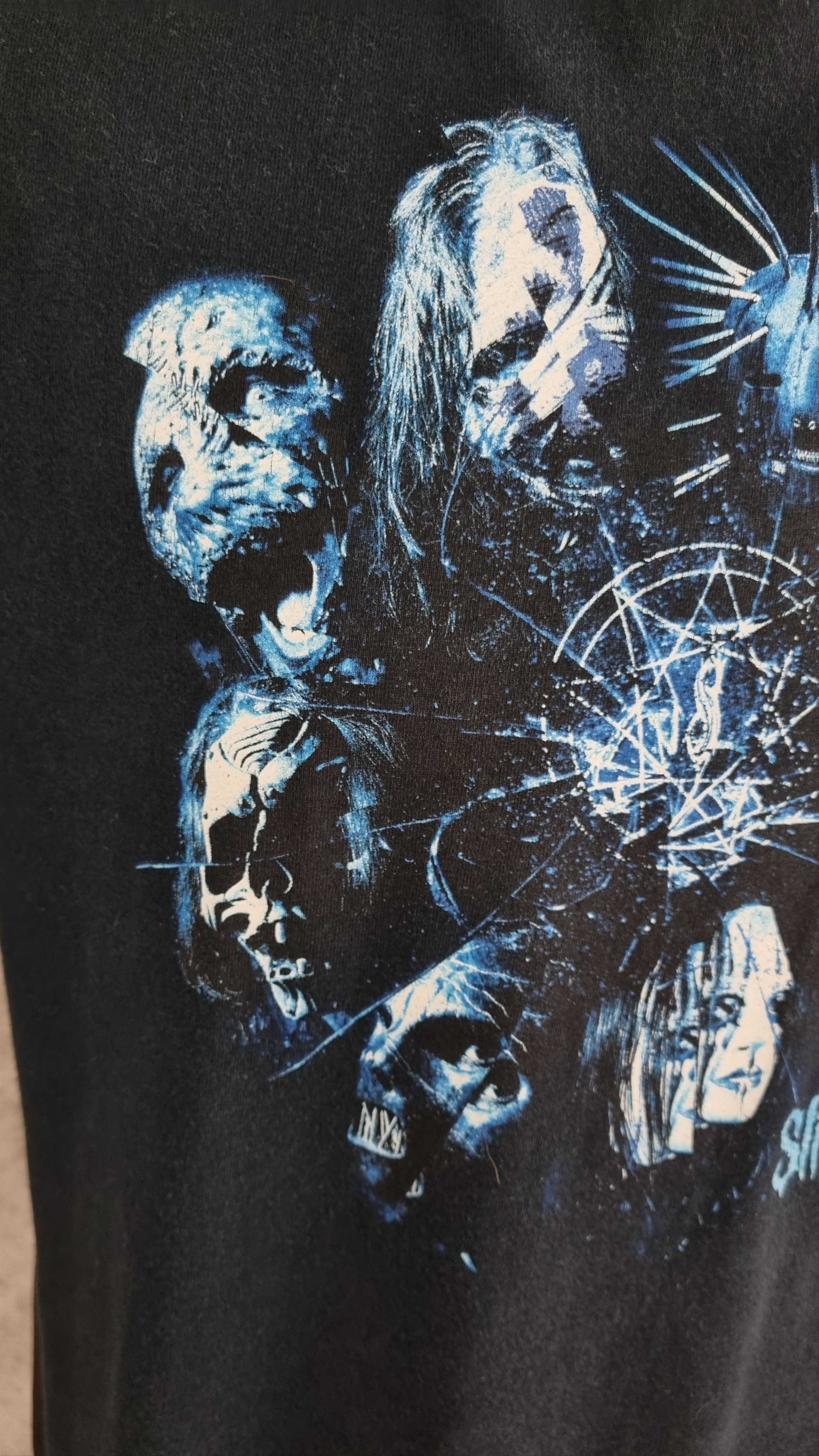 Slipknot 90s Single stitch Slipknot Break Mirror Tee Band Size US M / EU 48-50 / 2 - 5 Thumbnail
