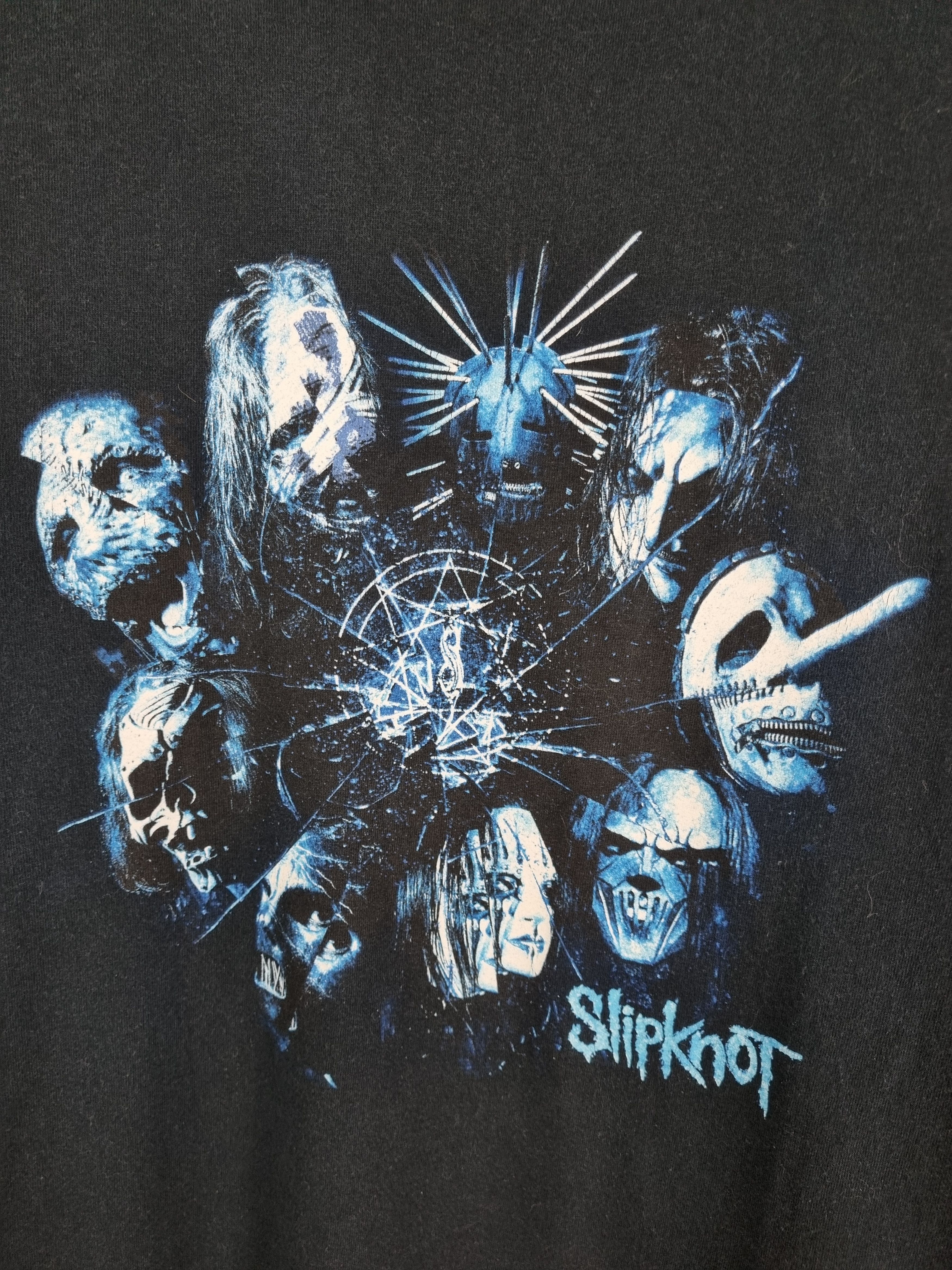 Slipknot 90s Single stitch Slipknot Break Mirror Tee Band Size US M / EU 48-50 / 2 - 3 Thumbnail