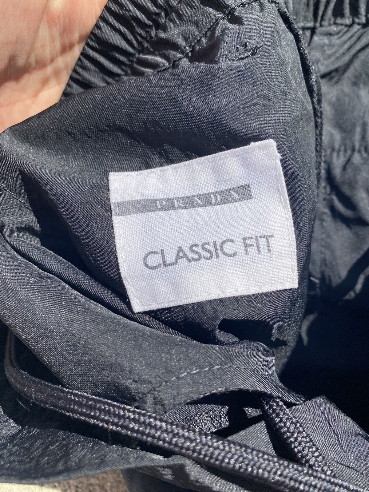 Prada × Vintage Prada Classic Fit Nylon Pants . 90s Size US 30 / EU 46 - 3 Thumbnail