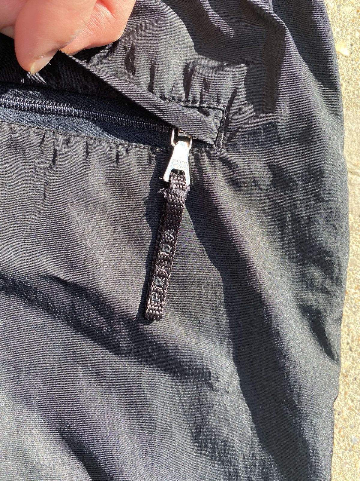 Prada × Vintage Prada Classic Fit Nylon Pants . 90s Size US 30 / EU 46 - 7 Thumbnail