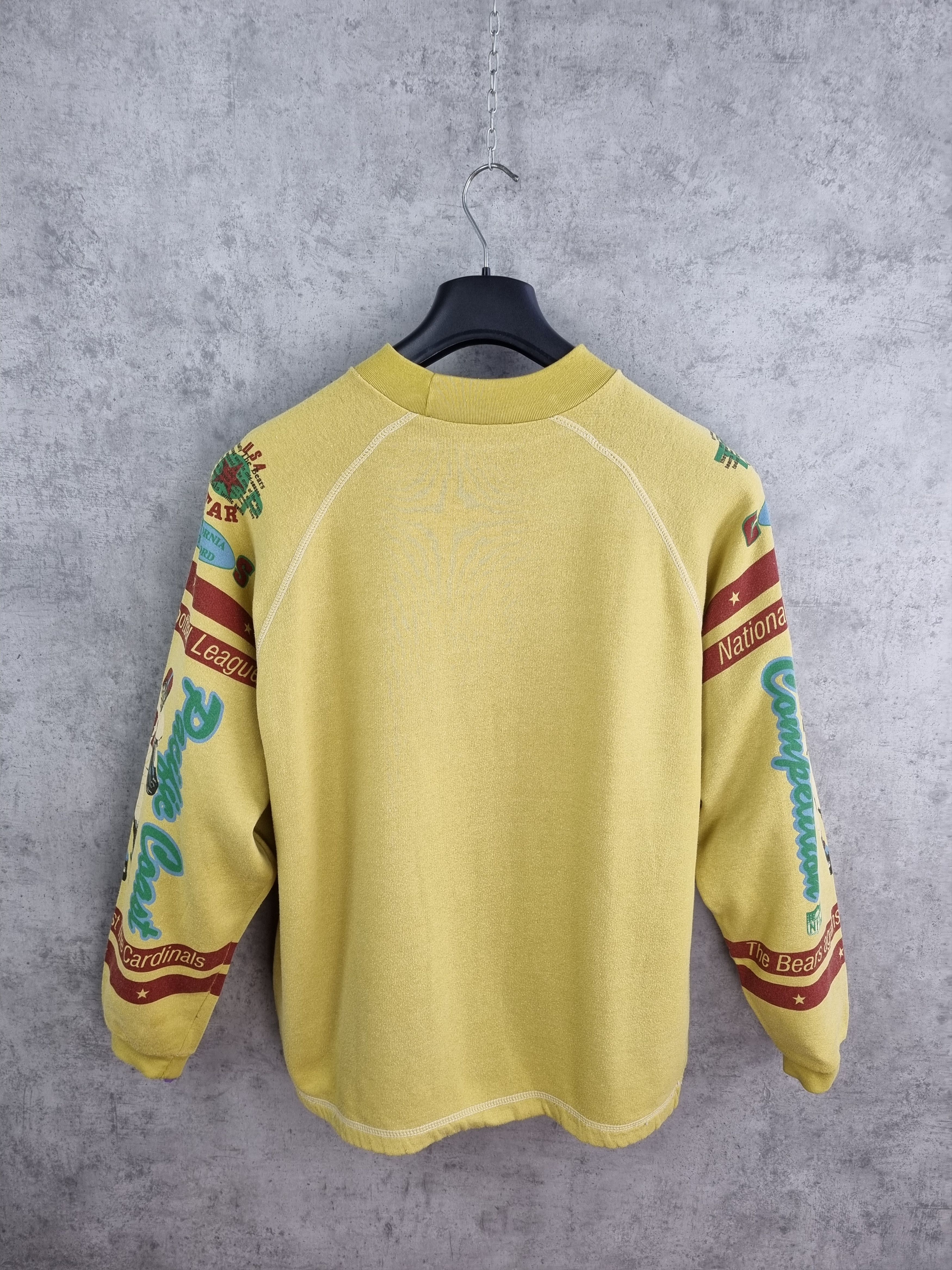 NFL × Vintage 80s Football League Pacific Coast rare allover print sweat Size US L / EU 52-54 / 3 - 2 Thumbnail