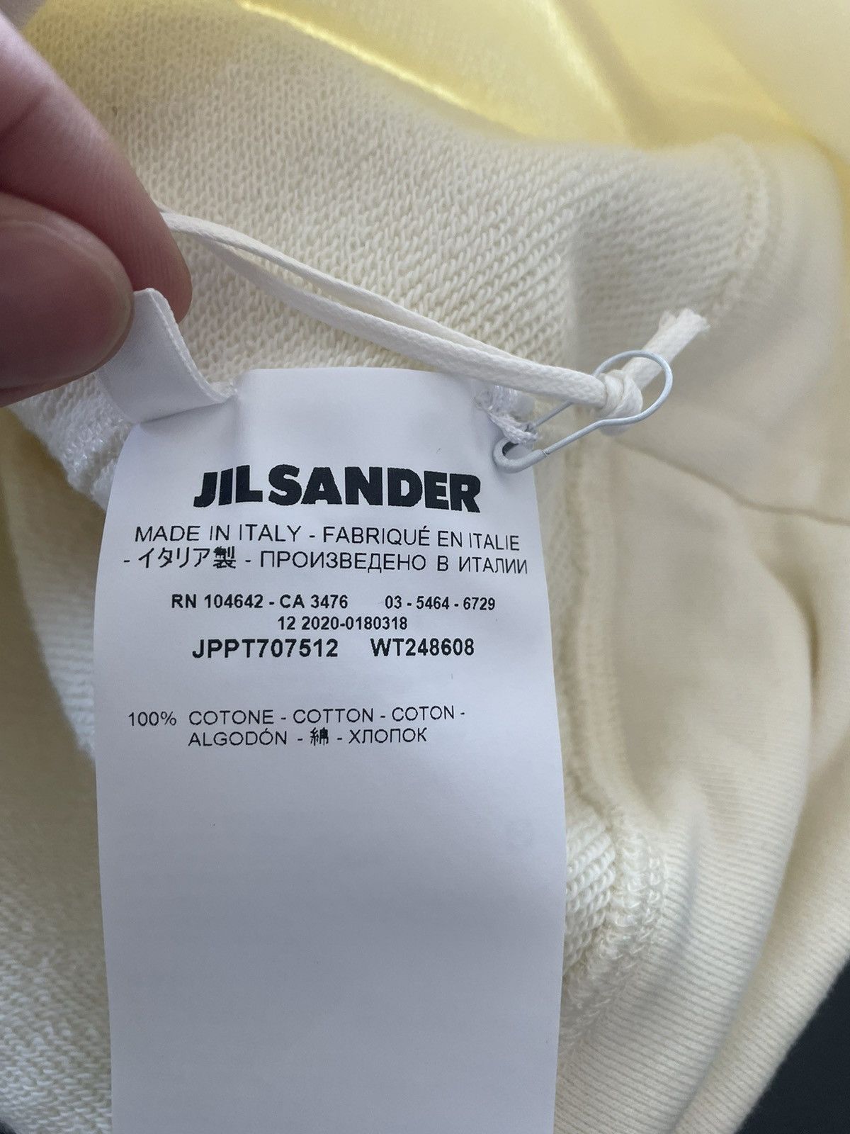 Jil Sander Rare NEW Super Runway Sold Out Iconic Classic Logo Hoodie Size US XL / EU 56 / 4 - 10 Thumbnail