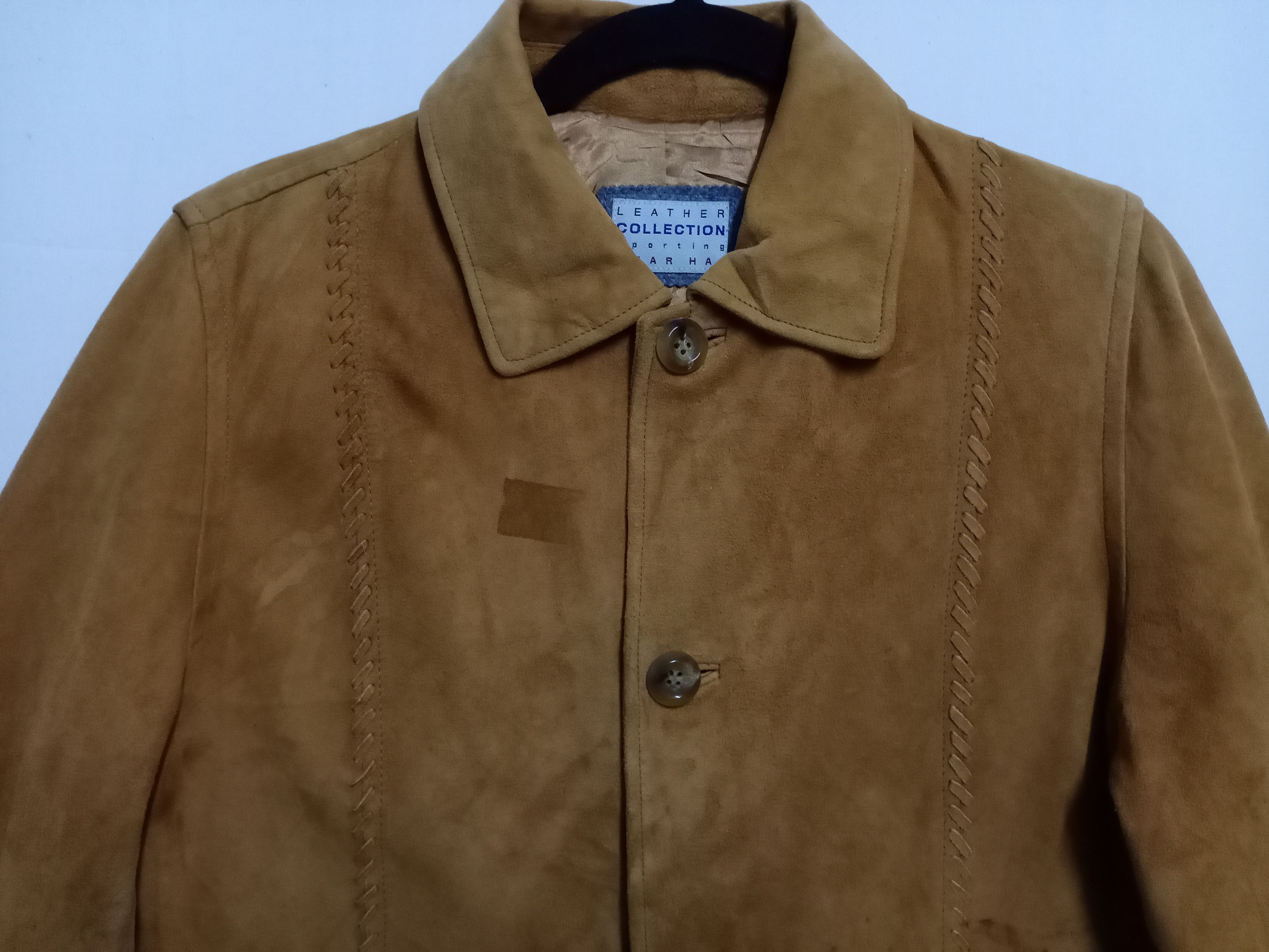 Hai Sporting Gear × Issey Miyake Hai Sporting Gear Suede Leather Jacket Nice Design Size US M / EU 48-50 / 2 - 13 Thumbnail