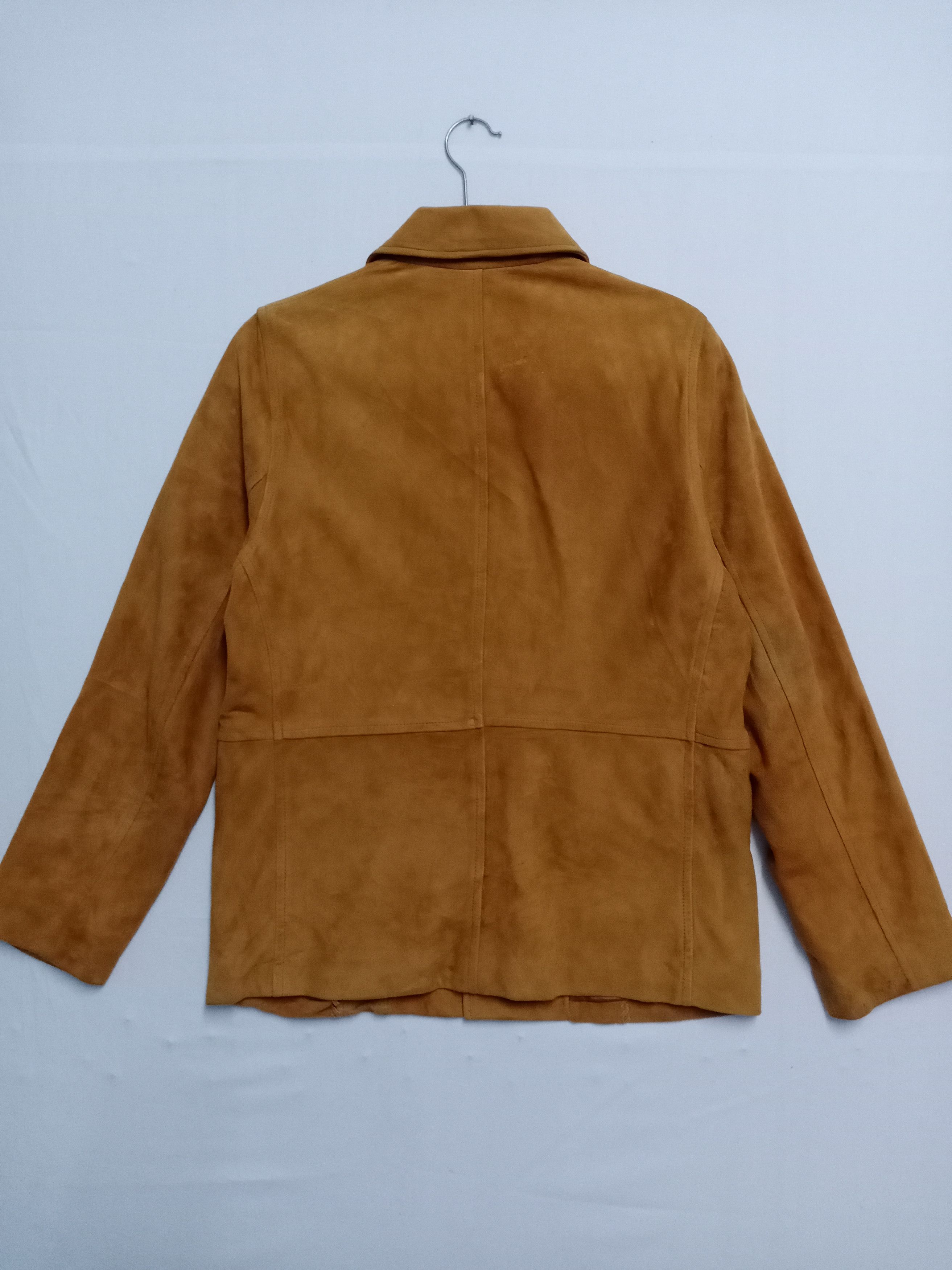 Hai Sporting Gear × Issey Miyake Hai Sporting Gear Suede Leather Jacket Nice Design Size US M / EU 48-50 / 2 - 9 Thumbnail