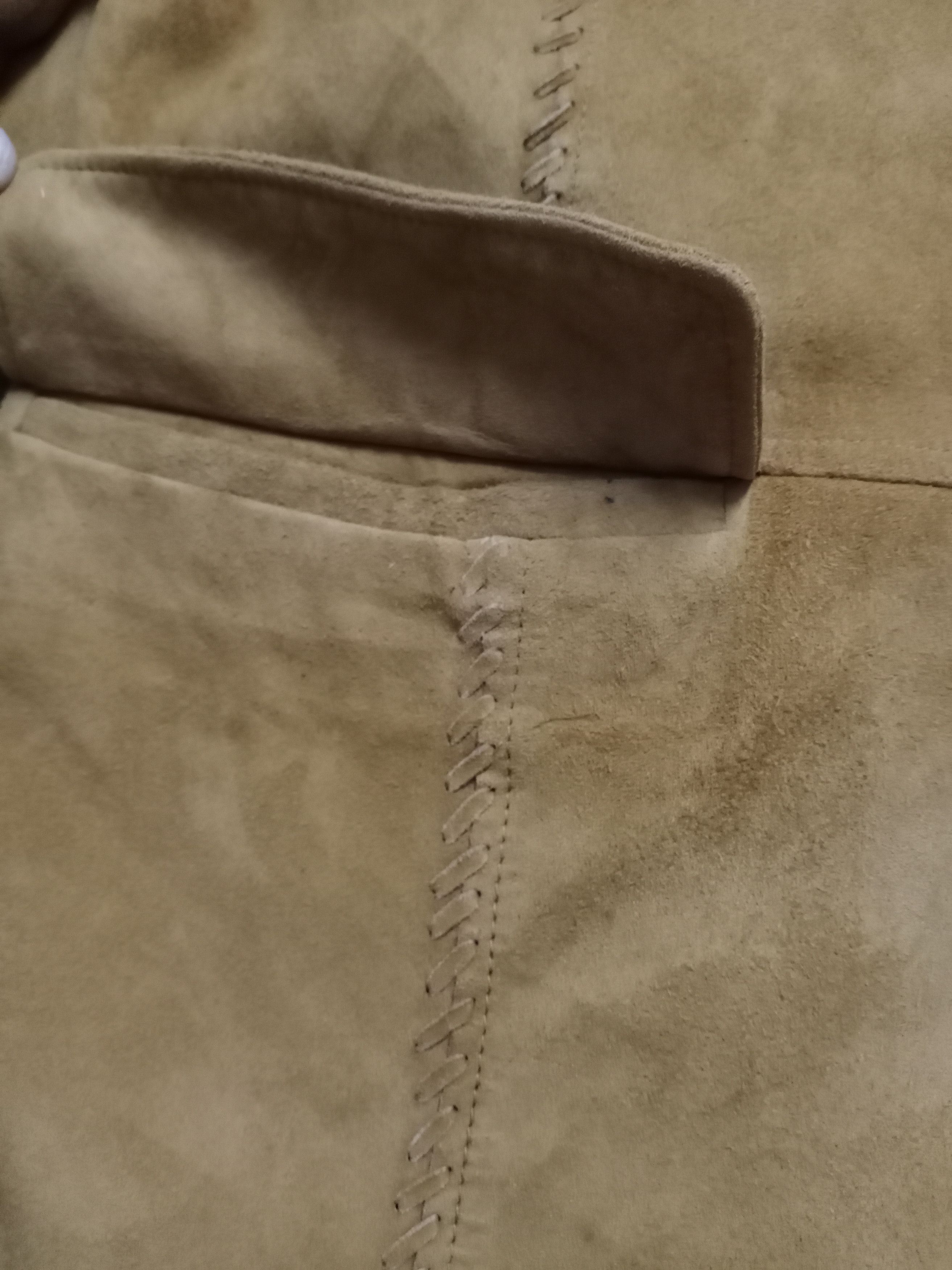 Hai Sporting Gear × Issey Miyake Hai Sporting Gear Suede Leather Jacket Nice Design Size US M / EU 48-50 / 2 - 6 Thumbnail