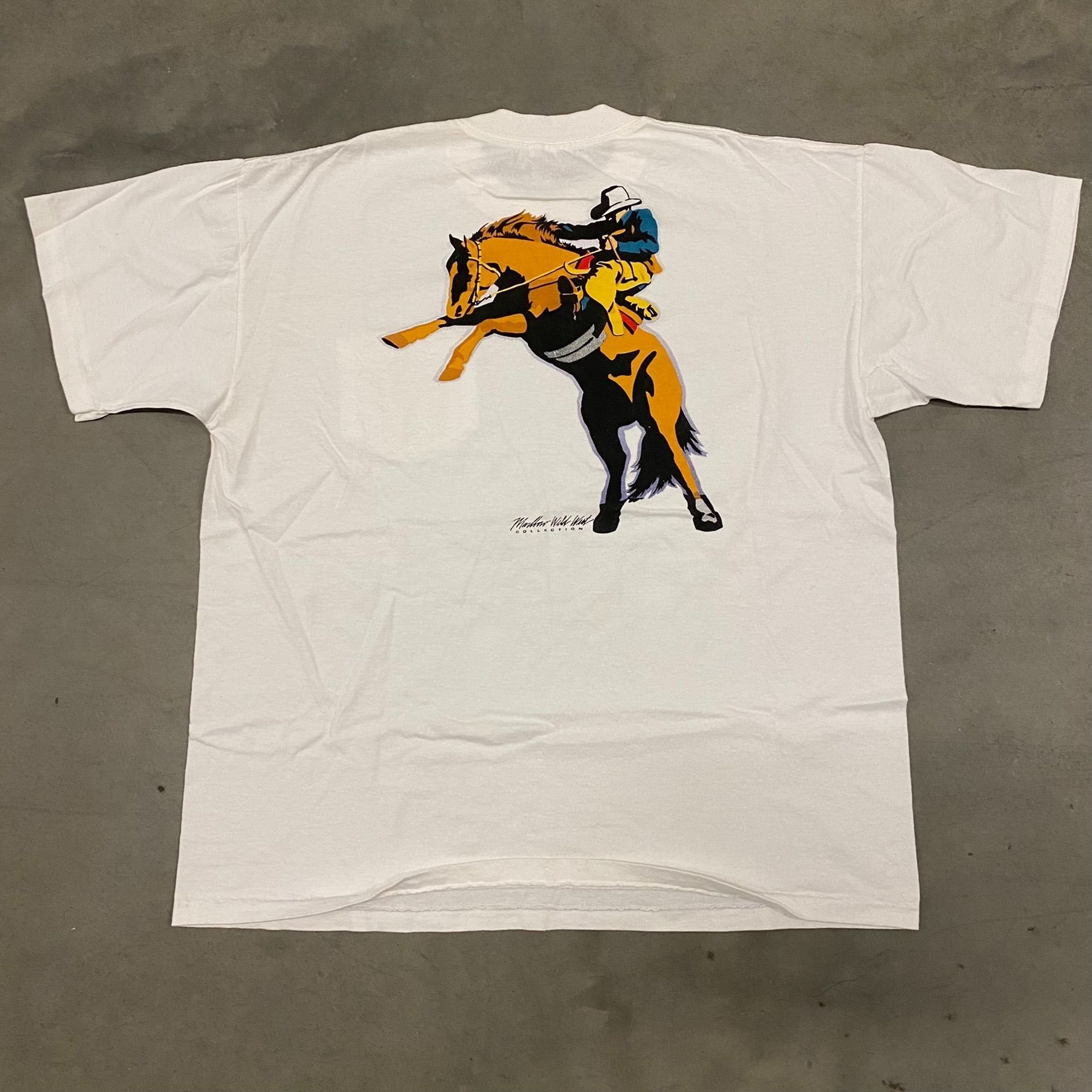 Crazy Vintage 90s Marlboro Cowboy Western T-Shirt