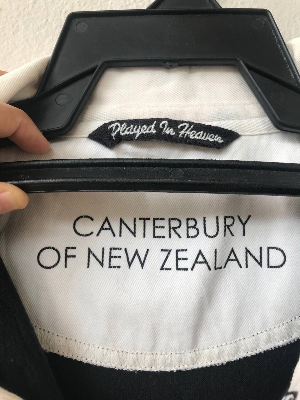 Canterbury of New Zealand × Vintage RUGBY SHIRT Size US M / EU 48-50 / 2 - 5 Thumbnail