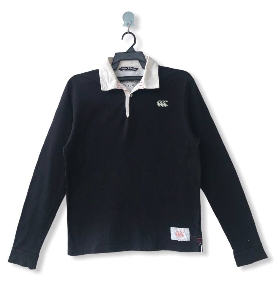 Canterbury of New Zealand × Vintage RUGBY SHIRT Size US M / EU 48-50 / 2 - 1 Thumbnail